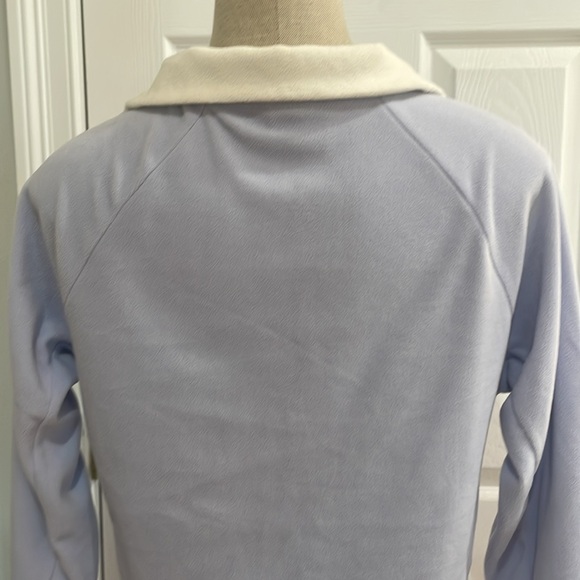 Columbia fleece jacket partial zip pull over lilac lavender purple womens size L - Picture 5 of 10